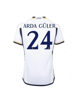 Moški Nogometna dresi replika Real Madrid Arda Guler #24 Domači 2023-24 Kratek rokav